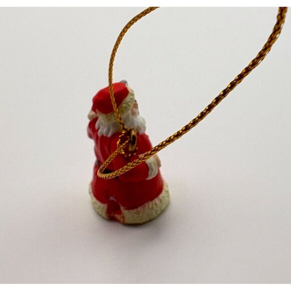 Vintage Coca-Cola Santa Claus Mini Christmas Tree Ornament Coke Bottle - Picture 4 of 7